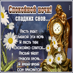 Картинка спокойной ночи ярких снов