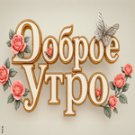 Наконец-то утро, пусть цветы украсят его