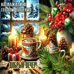 Наслаждайся теплом общения! Добрый вечер