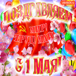 С Первомаем поздравляю, классно отдохнуть желаю