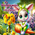 Прелестная весенняя открытка Подружке от души