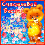 Пусть этой весной сбываются мечты