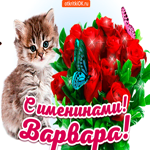 С именинами Варвара