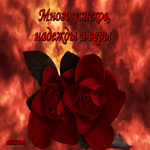 Веру и надежду на успех