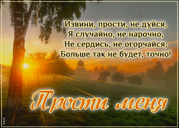 Picture извини, прости, не дуйся, я случайно, не нарочно