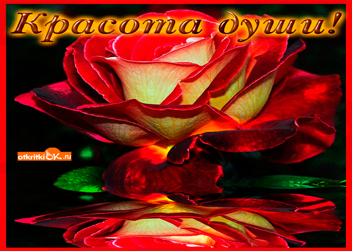 Открытка красота души
