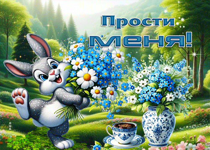 Picture летняя чудесная открытка прости меня