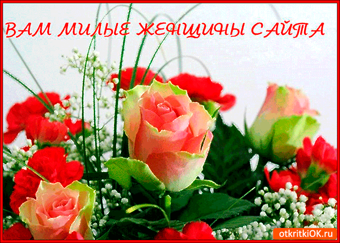 Картинка милым женщинам этого сайта