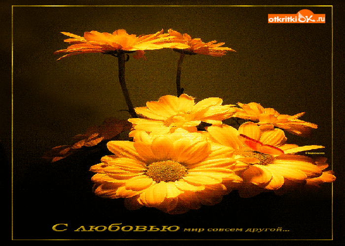 Открытка мир совсем другой