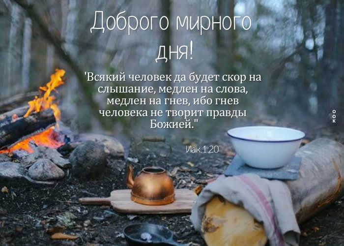 Postcard совершенная картинка доброго мирного дня!