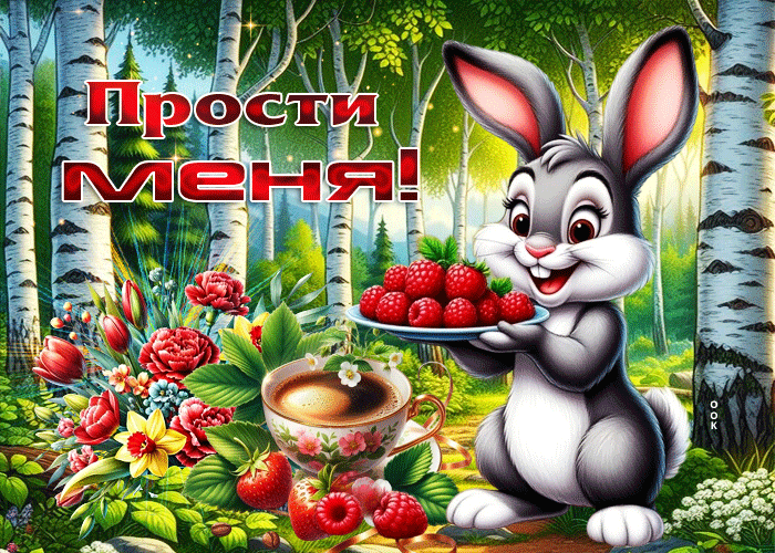 Picture вдохновляющая летняя гиф-открытка прости меня